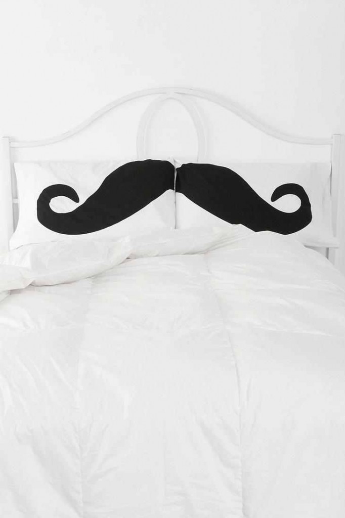 Mustache Pillowcases