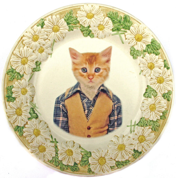 Altered Antique Plate