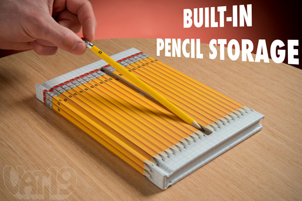 Hidden Pencils Notebook