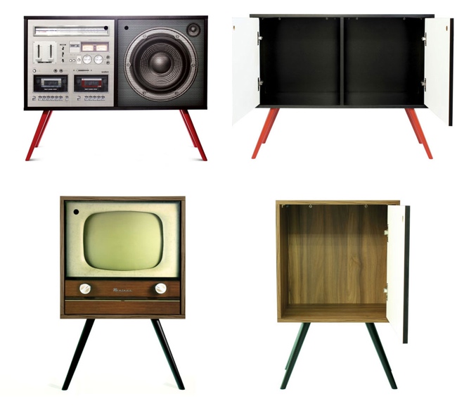 Retro Boombox TV Cabinets