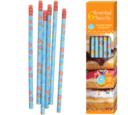 Frosted Donut Scented Pencils