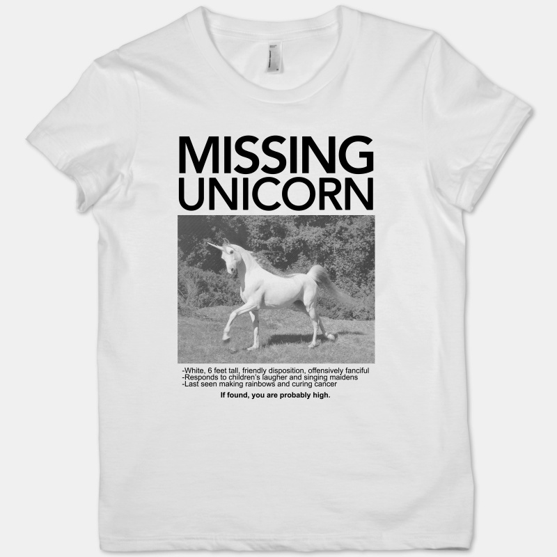 Missing Unicorn Tee