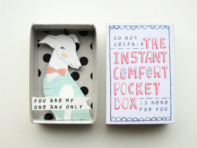The Instant Comfort Pocket Box - a dog to love