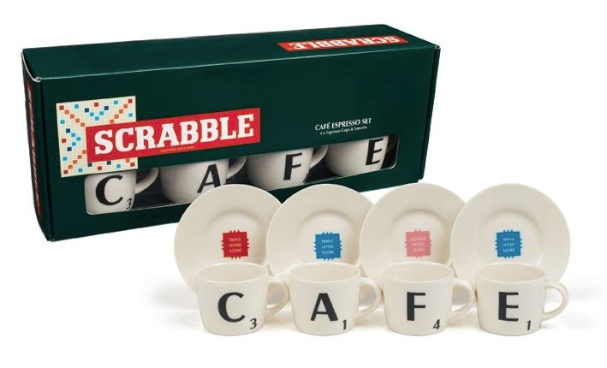 Scrabble Espresso Cup Set