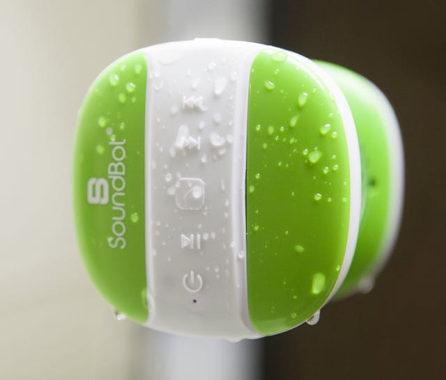 SoundBot® SB513 Water & Shock Resistant Bluetooth 3.0 Wireless Shower Speaker
