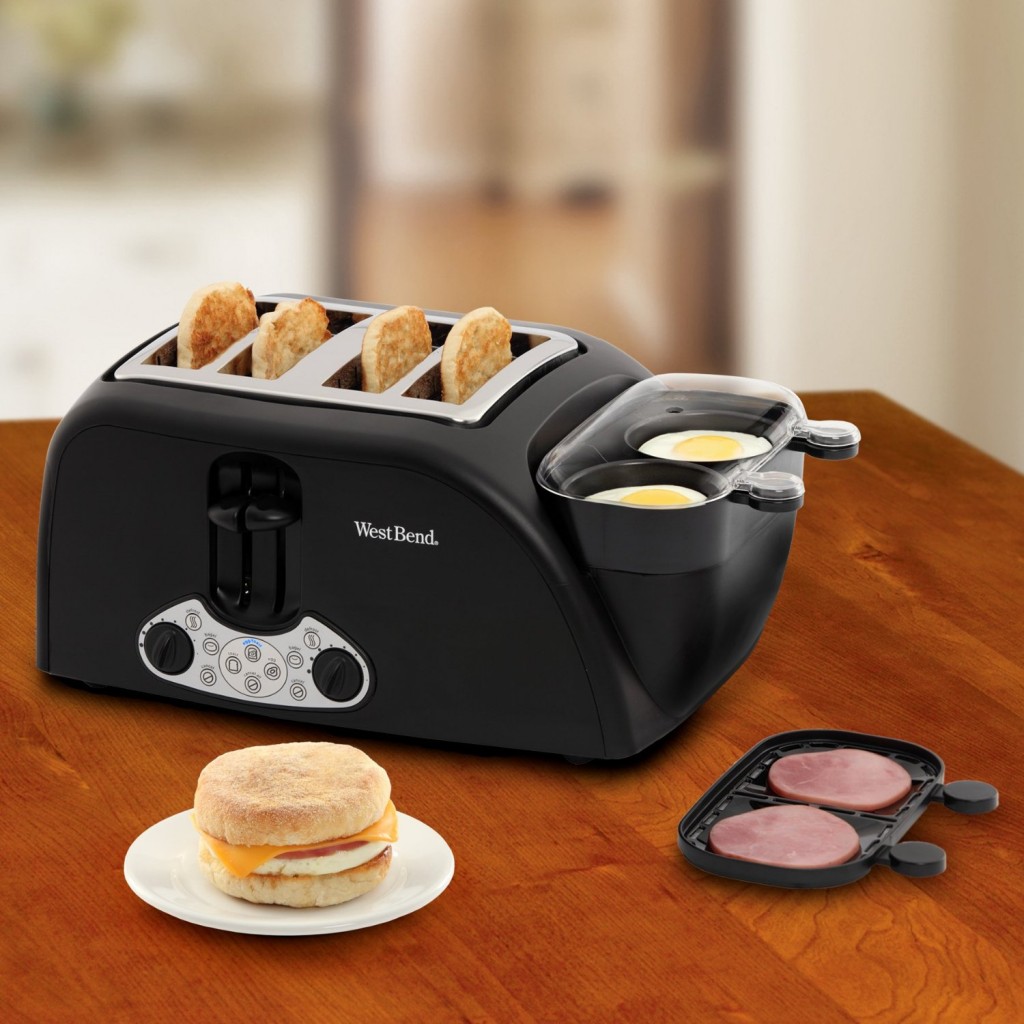 West Bend TEM4500W Egg and Muffin Toaster