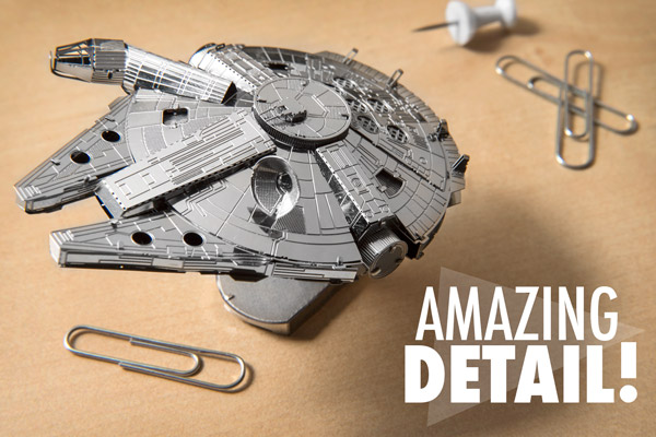 Star Wars 3D Metal Model Kits_
