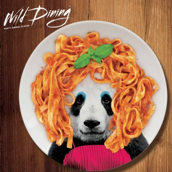 Wild Dining Plates_Panda
