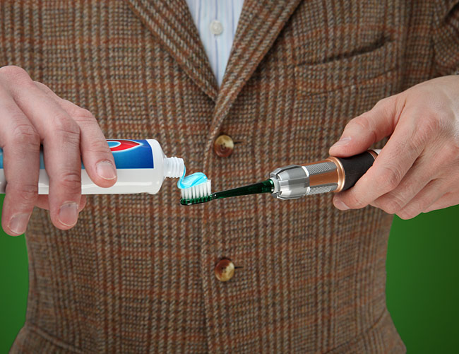 Doctor Who Sonic Screwdriver Toothbrush_