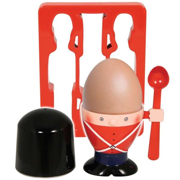 Soldier Egg Cup and Toast Cutter_