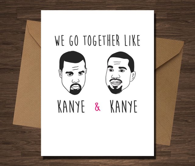 Kanye and Kanye Card