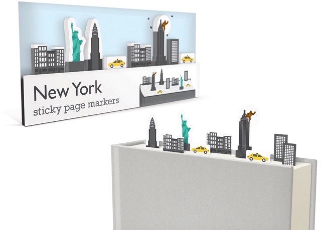 New York Sticky Page Markers