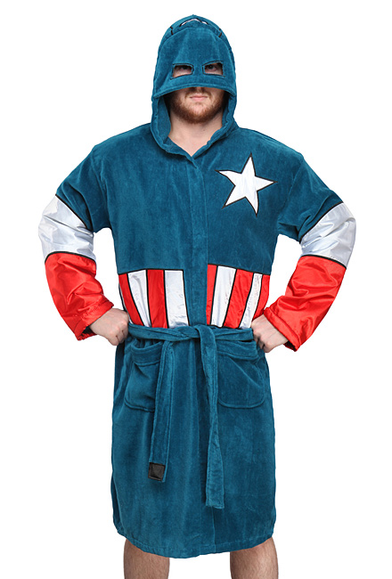 Captain America Terry Robe
