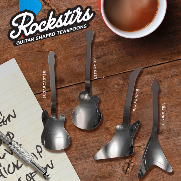 Rockstirs Guitar Tea Spoon