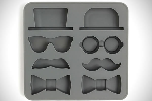 Gentleman's Silicone Ice Cube Tray