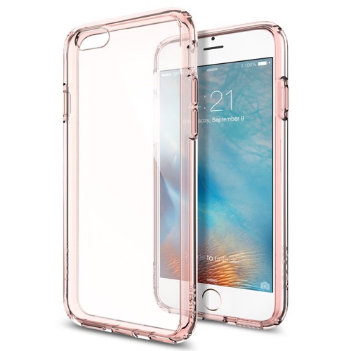 iPhone 6s Case, Spigen® Ultra Hybrid AIR CUSHION Rose Crystal