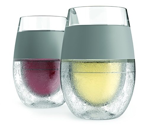 Freeze Cooling Wine Glass Set of 2 by HOST