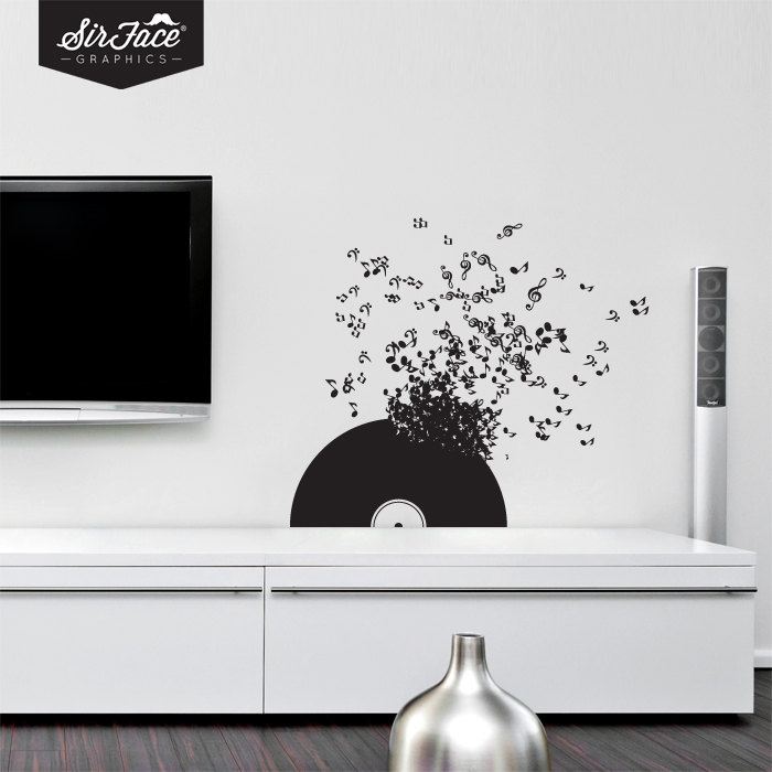 Vinyl Record Wall Decal
