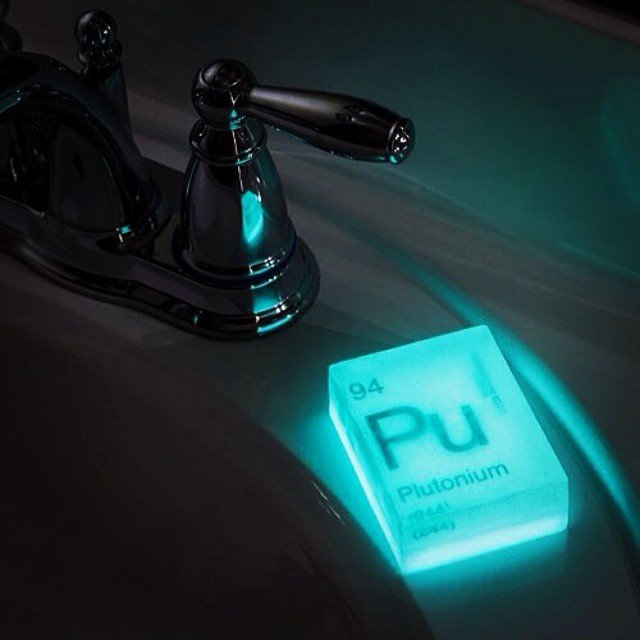 Glow in the Dark Nuclear Element Soap